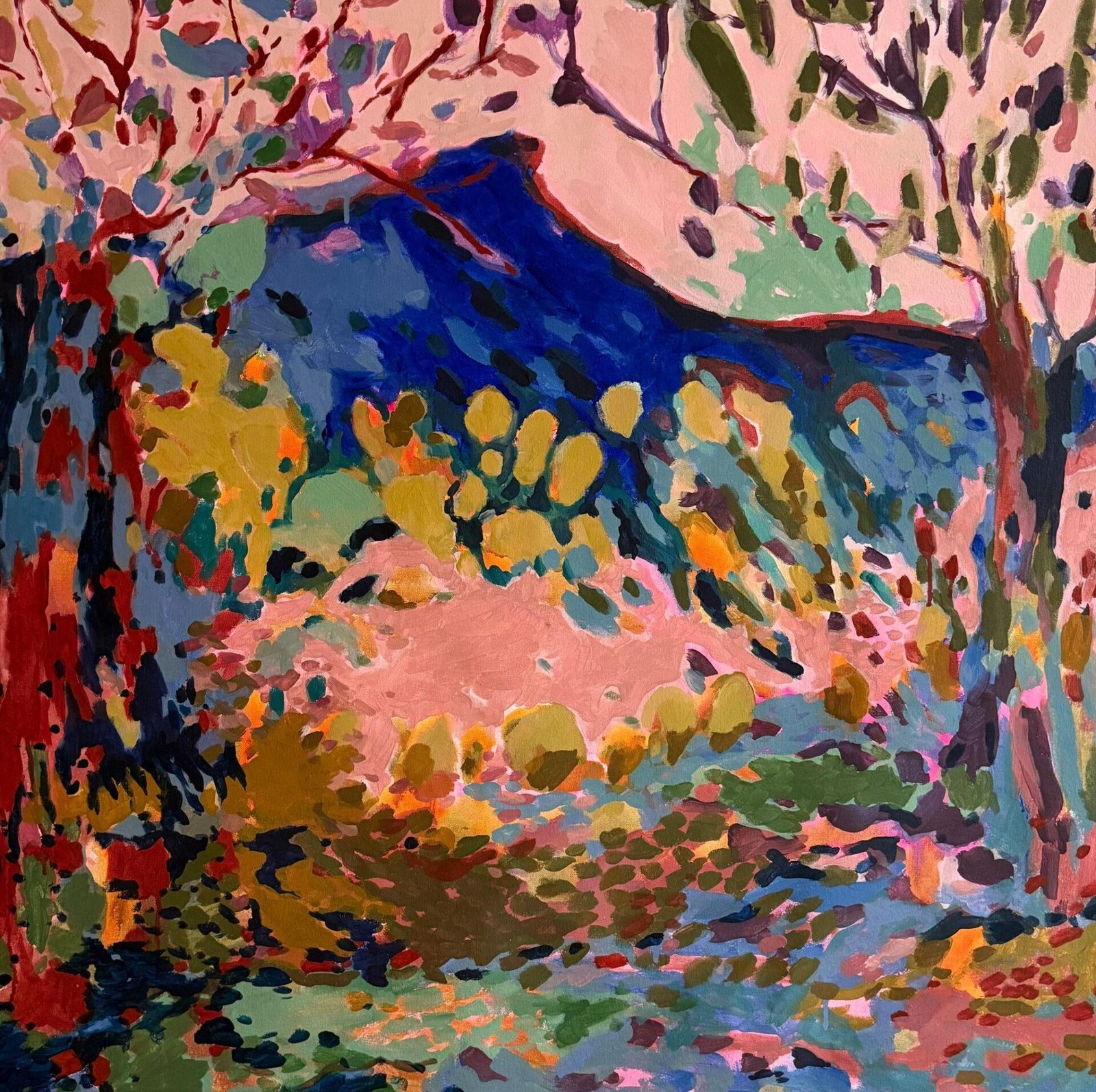 Œuvre de Cécile Carré, Ce qui tient, présentée dans l'exposition Près du soleil